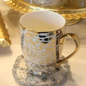 Inspire Me! Home Decor Stone Resin Coffee Bean Coaster (2 Colors)