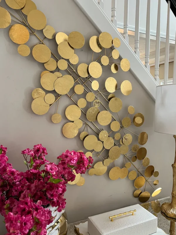 Inspire Me! Home Decor WALL ART & MIRRORS Golden Circles Wall Art