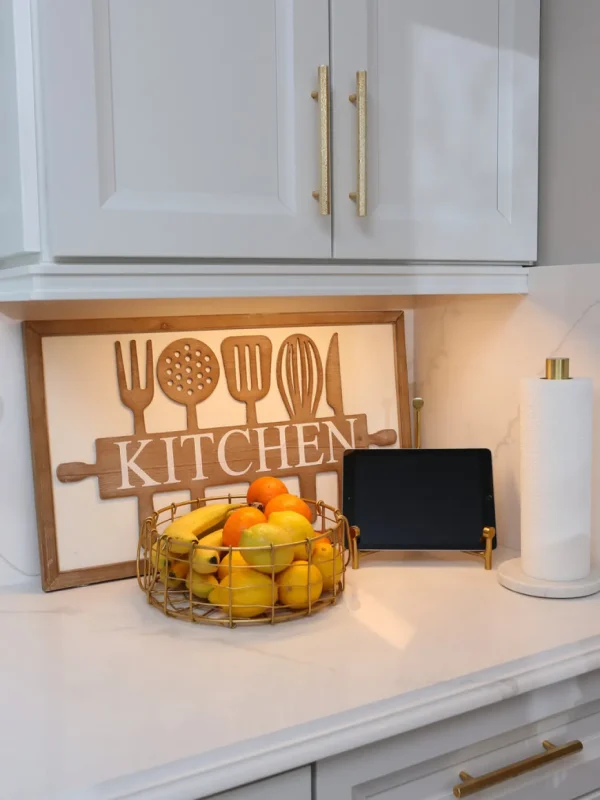 Inspire Me! Home Decor WALL ART & MIRRORS Wooden Kitchen Utensil Sign