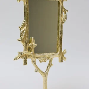 Inspire Me! Home Decor WALL ART & MIRRORS Gold Branch Design Table Mirror