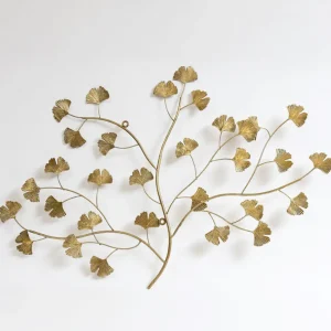 Inspire Me! Home Decor WALL ART & MIRRORS Gold Leaf Branch Wall Decor