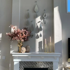 Inspire Me! Home Decor WALL ART & MIRRORS Teardrop Mirrors (Set Of 5) (2 Colors)