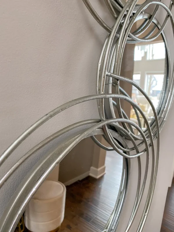 Inspire Me! Home Decor WALL ART & MIRRORS Spiral Circle Wall Mirror (2 Colors)
