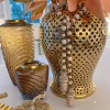 Inspire Me! Home Decor Whitewash Wooden Beaded Garland