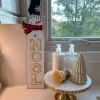Inspire Me! Home Decor Wooden Holiday Sign (2 Styles) SEASONAL