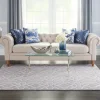 Nourison Joli Area Rug – Grey/White (3 Sizes) PILLOWS, RUGS, & THROWS
