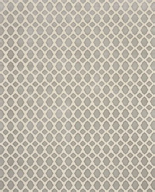 Nourison Joli Area Rug – Grey/Ivory (2 Sizes) PILLOWS, RUGS, & THROWS